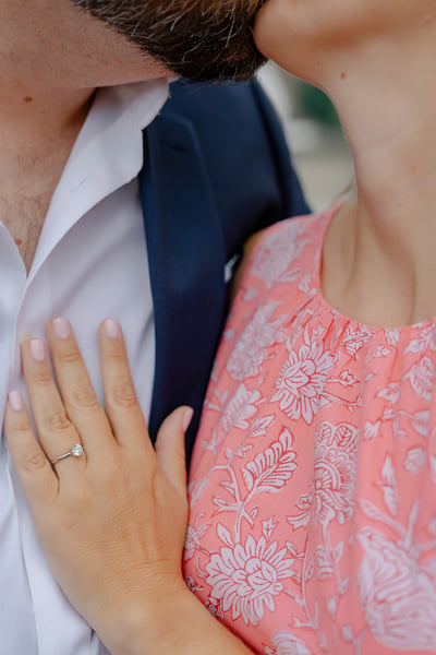 Engagement photos from paris